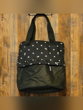 Nike Black Polka Dot Tote Bag